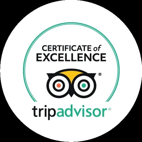 TripAdvisor Certificate of Excellence — Marsh Beast Airboat Tours